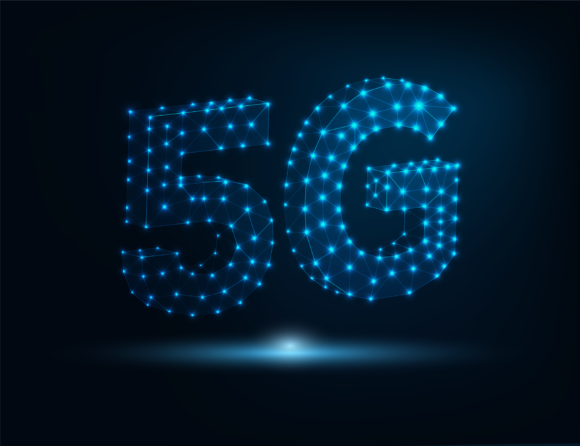 Download Technology 5G Low Polygonal Graphic - Premium Resources