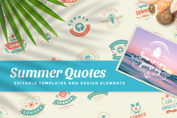 Download Summer Holidays Emblems &amp; Badges - Badge Collection