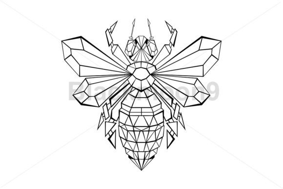Download Polygonal Bee - Premium Resources