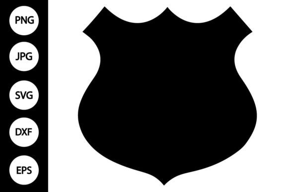 Download Silhouette Police Badge SVG - Badge Collection